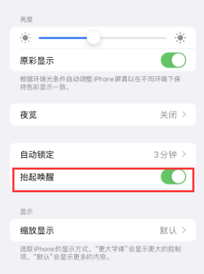 吉阳苹果授权维修站分享iPhone轻点无法唤醒怎么办