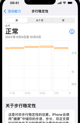 吉阳iPhone手机维修如何在iPhone开启'步行稳定性通知'