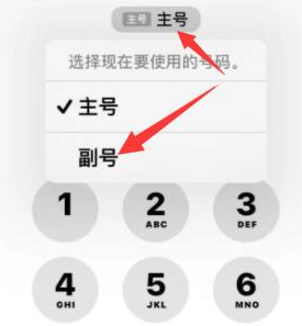 吉阳苹果14维修店分享iPhone 14 Pro Max使用副卡打电话的方法 