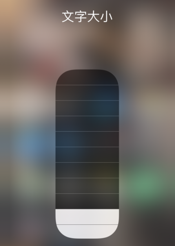 吉阳苹果手机维修分享小技巧：在 iPhone 控制中心快速调节字体大小 